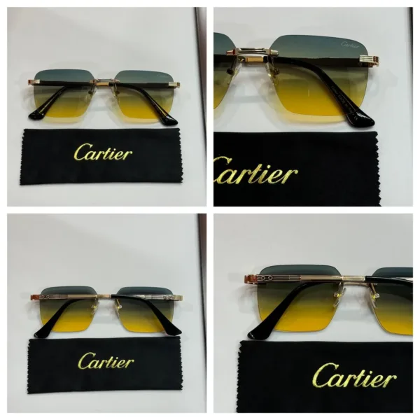 CARTIER SUNGLASSES WITH BRAND BOX & BRAND BAG - Image 3